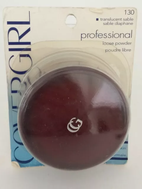 COVERGIRL Professional Loose Powder TRANSLUCENT SABLE .7 oz / 20 g . Read ..