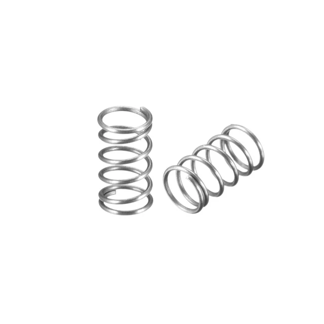 0.3X3x5mm acciaio inossidabile bobina estesa molla compressa 50pz