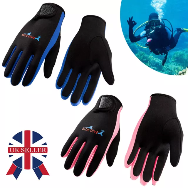 Neoprene Wetsuit Gloves Diving Swim Scuba Surf Snorkeling Cold-proof Glove 1.5mm