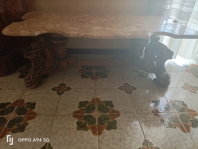 Console Antica In Stile Luigi XV