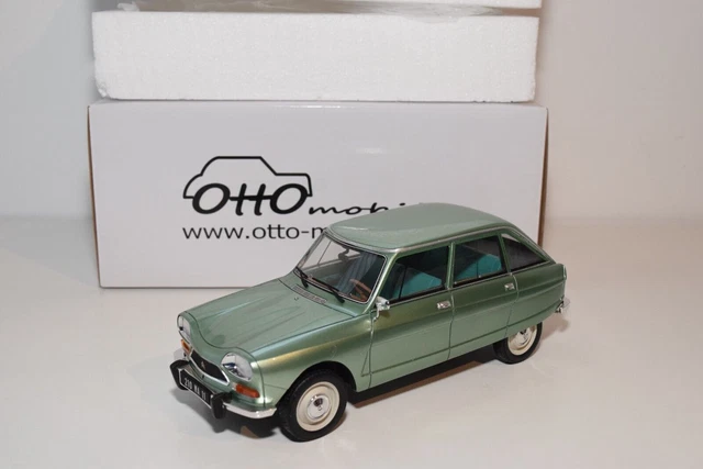 A62 1:18 Ottomobile Ot631 Citroen Ami 8 Metallic Green Mib
