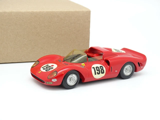 Record 1/43 Ferrari 365 GTB/4 Daytona Rouge 1968 – Kit Résine, Sans Boîte