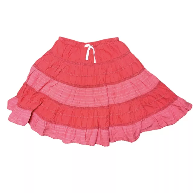 mini Boden kids full circle lace pink skirt size 5/6 5 6 years girls