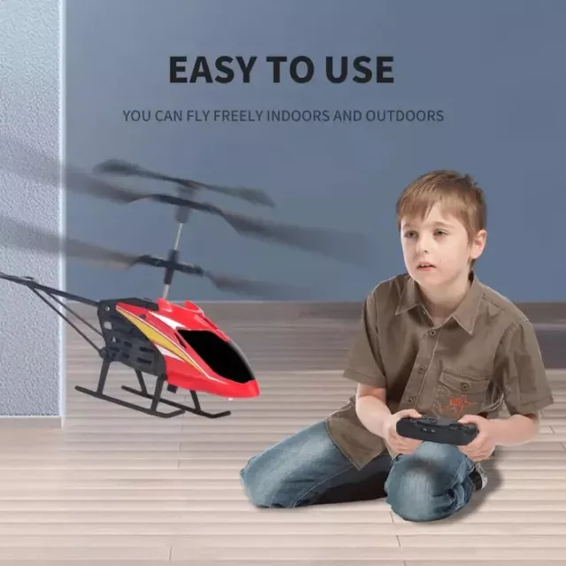 Telecomando elicottero bambini aereo volante USB ricaricabile giocattolo interno esterno