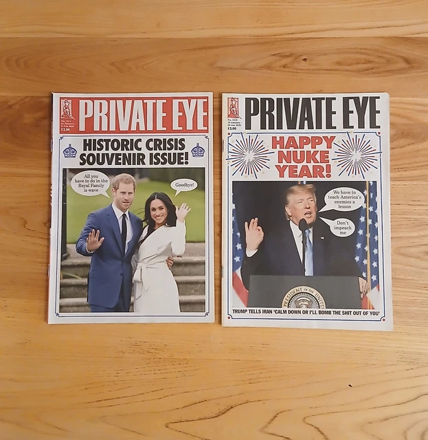 From Setting COMPLETE SET OF Private Eye Magazines from 2020 £3.84 - PicClick UK