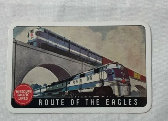 Missouri Pacific Lines Railroad 1949 Pocket Calendar Route Of The Eagles#P10