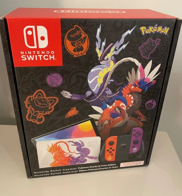 NINTENDO SWITCH OLED Model Pokemon Scarlet and Violet Limited Edition
