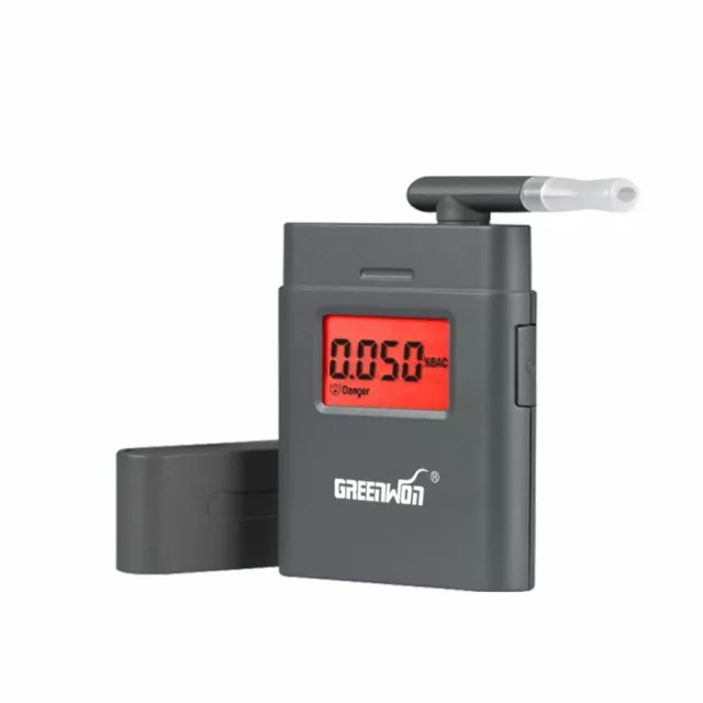 Sensitive Breath Alcohol Tester LCD Digital Breathalyzer Detector Alcotester Us