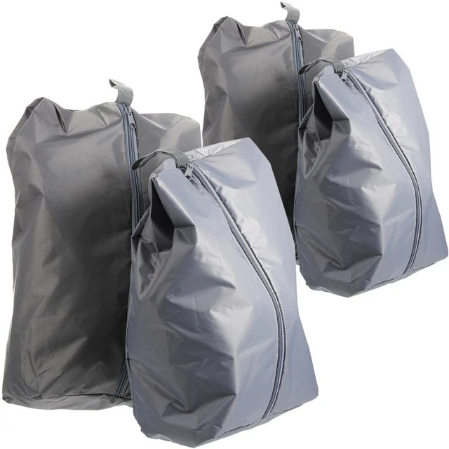 4 piezas bolsa de zapatos bolsa de almacenamiento cajas de zapatillas portátiles