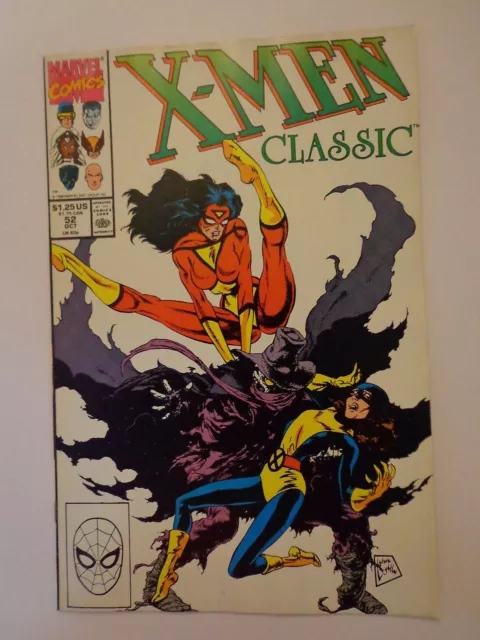 X-Men Classic Uncanny X-Men Cry Mutant Vol. 1 #52 Marvel Comics October 1990 NM