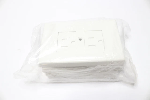 (6-Pk) Safety Innovations Self-Closing 1 Screw Standard Outlet Covers