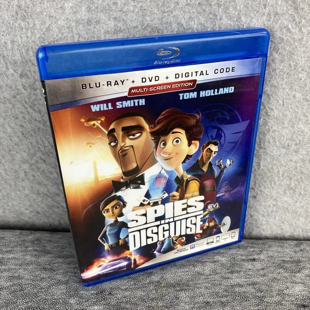 SPIES IN DISGUISE (Blu-ray, 2019) Blu-Ray LIKE NEW ✓