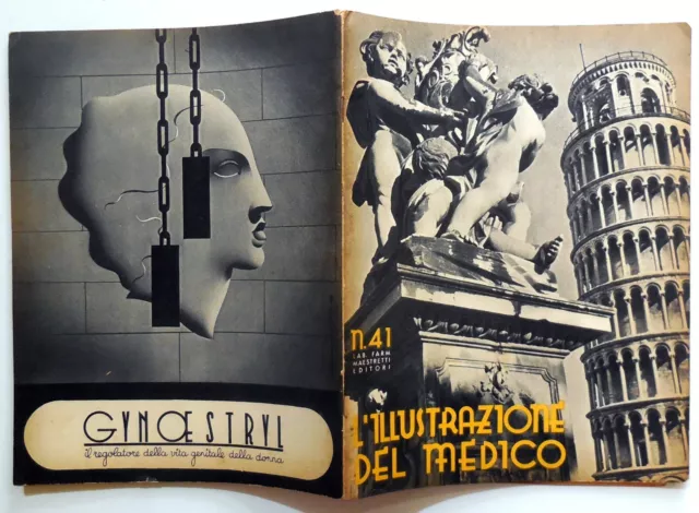 Farmacia Maestretti Periodico L'illustrazione Del Medico N.41 1937