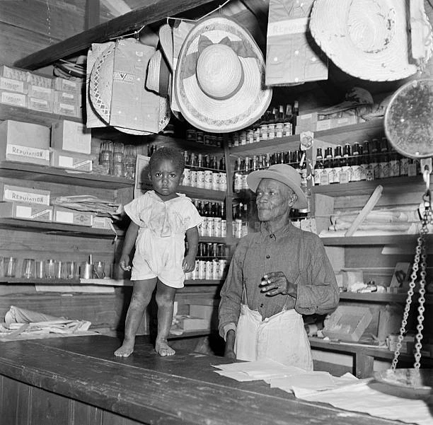 LOCAL GROCER POSES In Store In Jamaica 1946 Kingston Jamaica OLD PHOTO