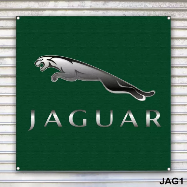 Jaguar Banner Sign Wall Art