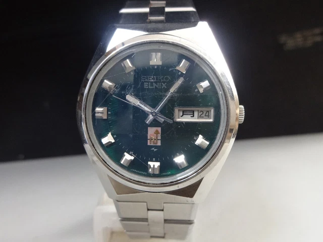 Vintage 1974 SEIKO Electronic watch [ELNIX] 0703-7060 Original band