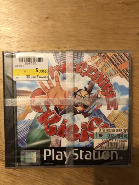 Incredible Crisis Playstation 1 Blister Sealed Wata