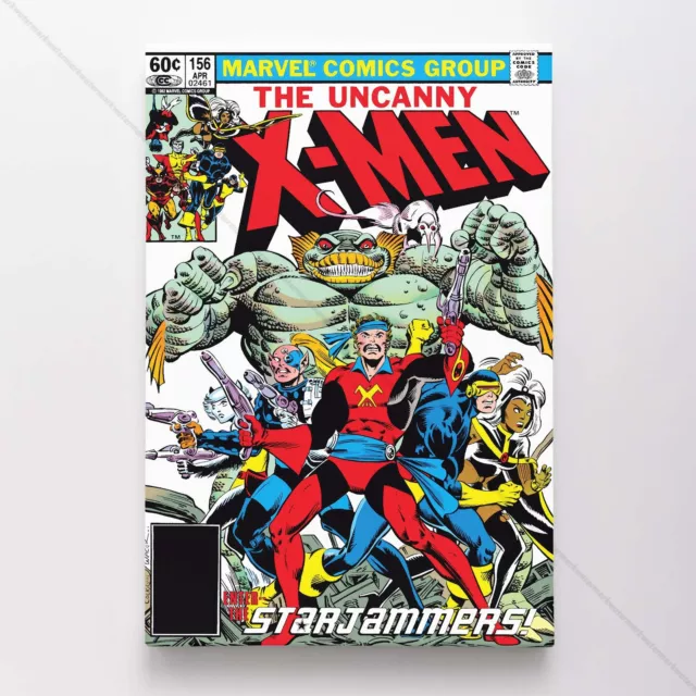 Uncanny X-Men Poster Canvas Vol 1 #156 Xmen Marvel Comic Book Art Print