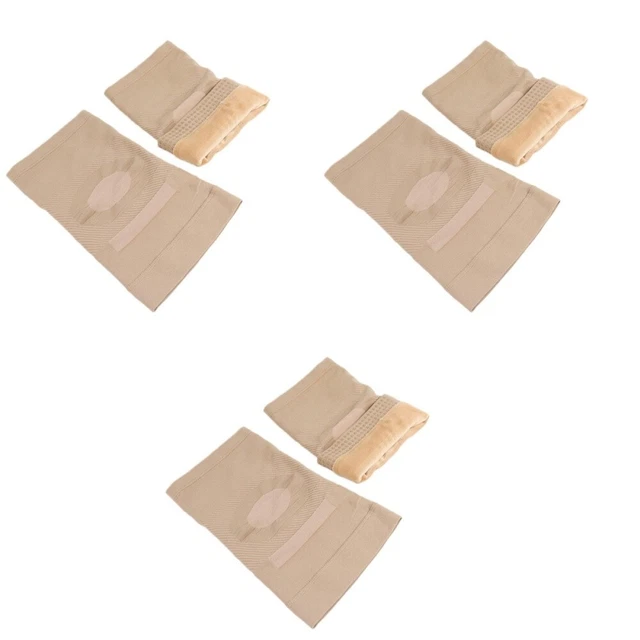 3 paia ginocchiere riscaldanti elasticità basket