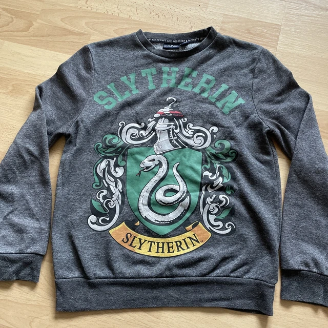 Grey on sale slytherin sweatshirt