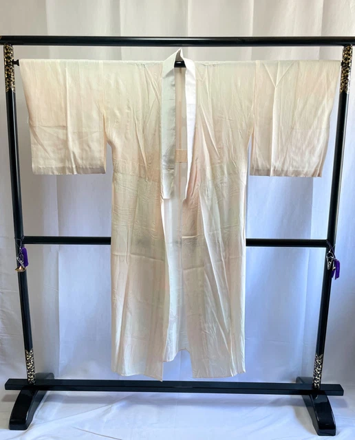Vintage Japanese Juban kimono - Women's NagaJuban Kimono Robe