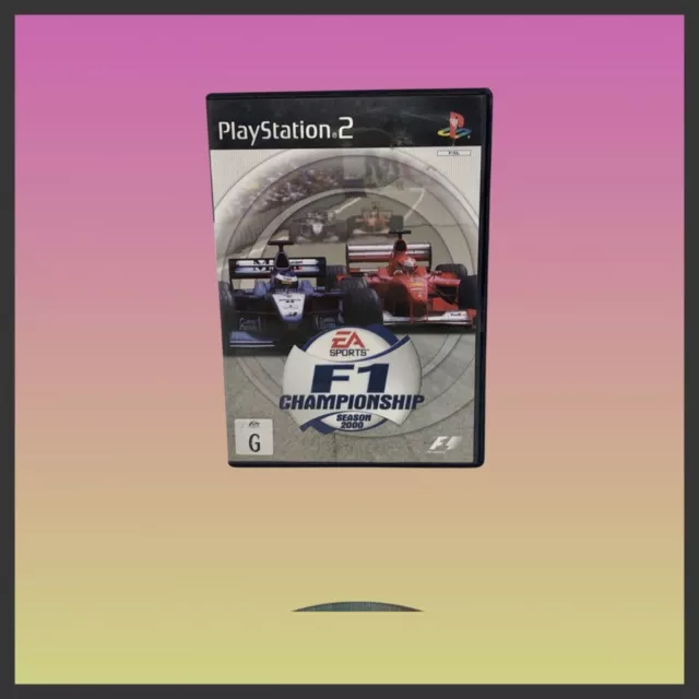 F1 2000 PS2 PLAYSTATION 2 Complete PAL Game EA Sports VERY GOOD CONDITION