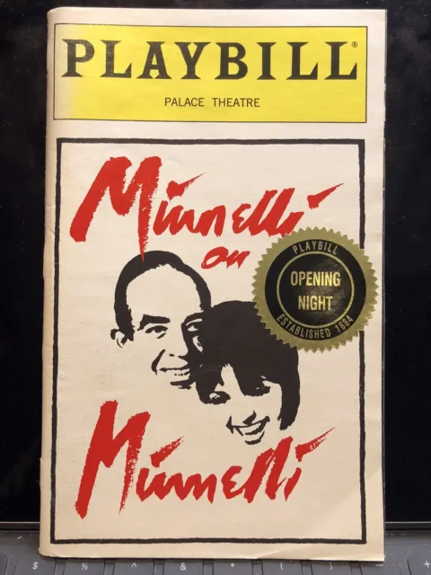 Opening Night Playbills with Stickers - Multi Discount - WOW!