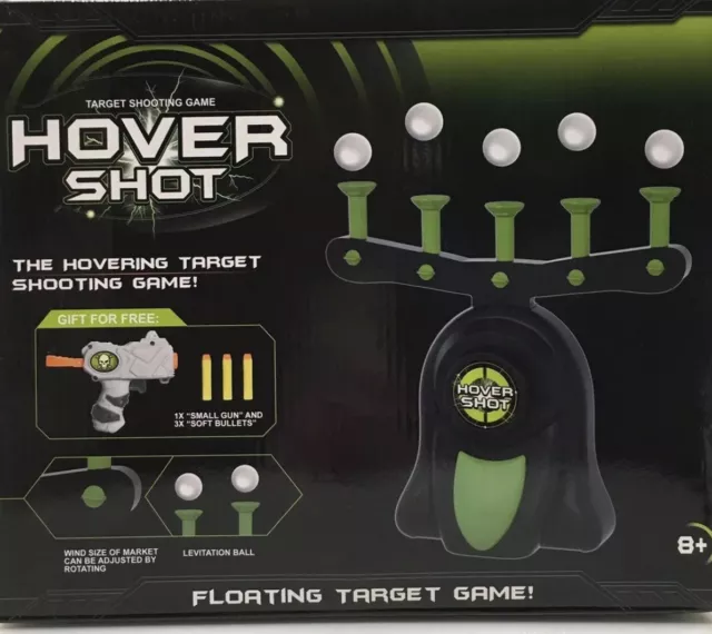 FUNKTION HOVER TARGET SHOOTING GAME New Indoor Game Foam Shooting