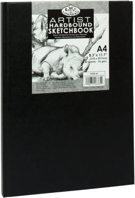 Royal & Langnickel Canvas Cover Sketchbook, A5 