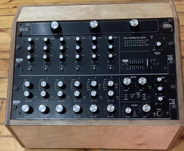 Rane MP 2016 A Rotary Mixer + XP 2016 EQ (Newly fixed) – Wax Poetics