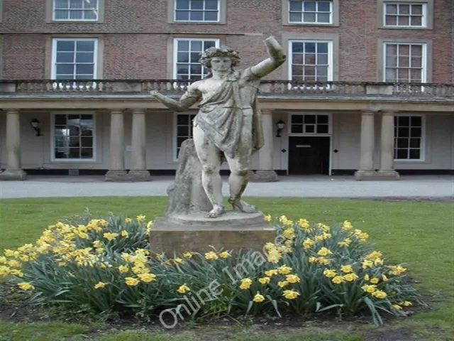 Photo 6x4 Clifton Hall's Bacchus Beeston/SK5236 Even though the statues  c2000