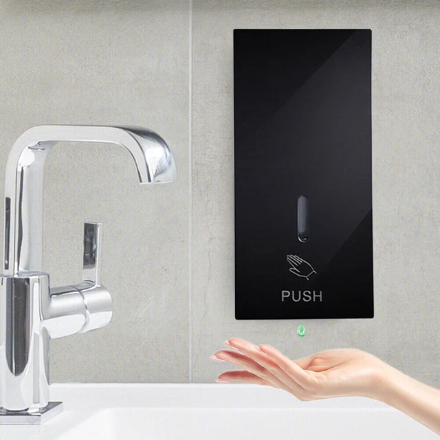 Dispensador de jabón líquido 450 ml prensado manual montado en pared champú de ducha para el hogar