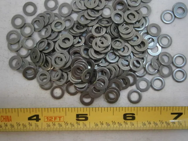 Flat Washers .312 x .171 x .030 Stainless Steel Lot of 100 #3235