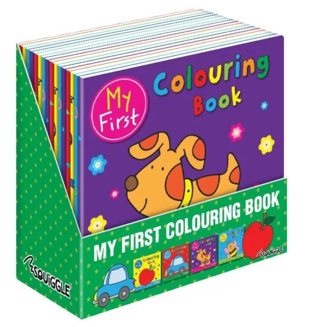 My First Colouring Book - Boys Girls Fun Kids Activity Learning Single Book
