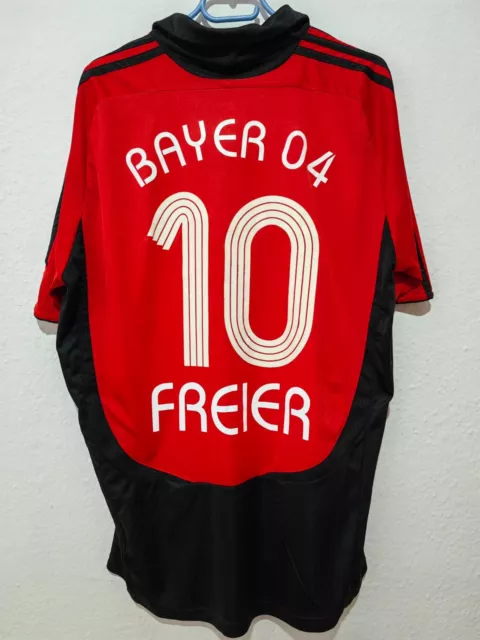 Freier #10 Trikot Bayer Leverkusen 04 Jersey XL Adidas Football Kit 2006 Shirt