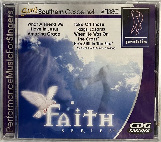 Sing Southern Gospel Vol. 4 [Audio CD+G, 719698411387] Faith Series