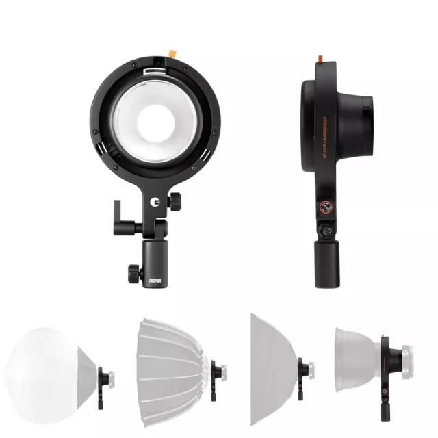 Zhiyun Bowens Mount Adapter for ZY Mount LED Video Light Pocket Cob Light