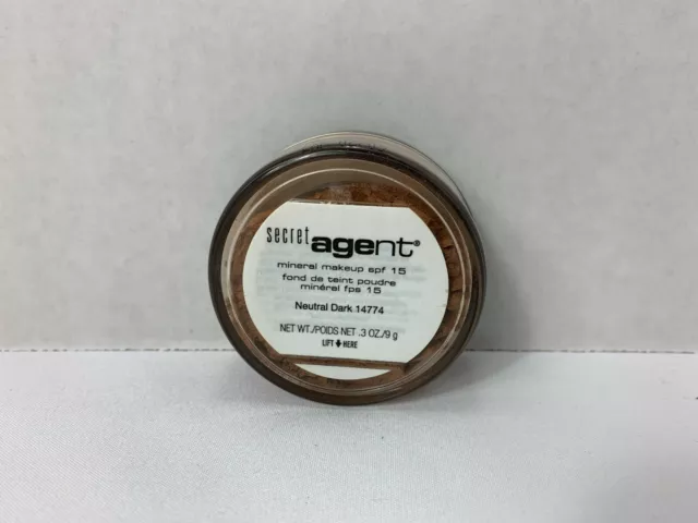 BeautiControl Secret Agent Mineral Makeup .3 oz. SPF 15 New & Seal You Choose