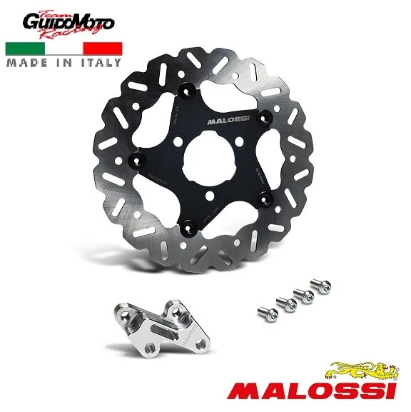Disco Freno Anteriore Whoop Ø 250 Supporto Scooter Aerox Nitro Malossi 6219288