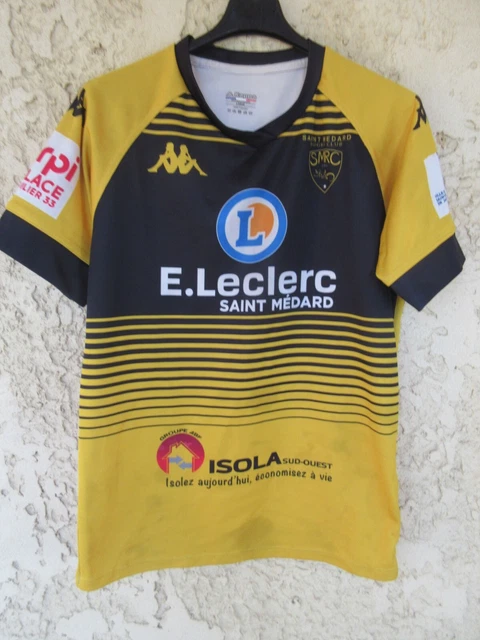 Maillot rugby SAINT-SÉBASTIEN BASSE-GOULAINE porté 15 FORCE XV shirt