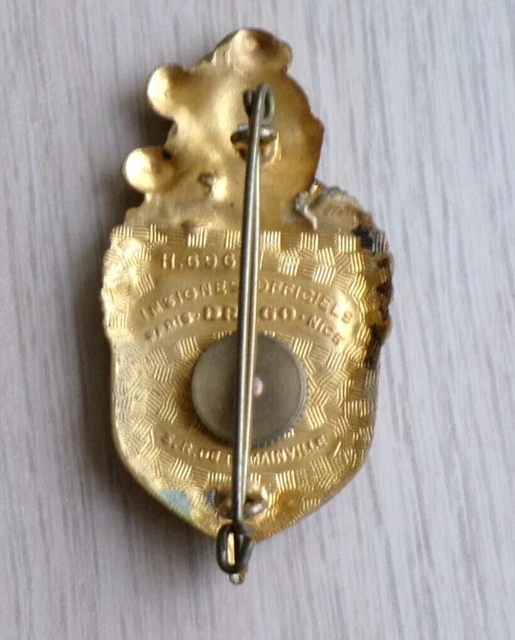 Insigne Gendarmerie Départementale De Corse – Drago 1970 – Vintage Original