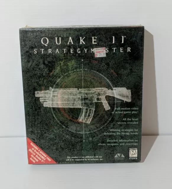 Quake II Strategy Master Electronic Arts Big Box PC Game Factory Sealed