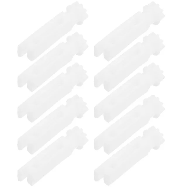 20 Pcs Gardinenhakenrolle Deckenhaken, Robust Vertikaljalousienteile Vorhang