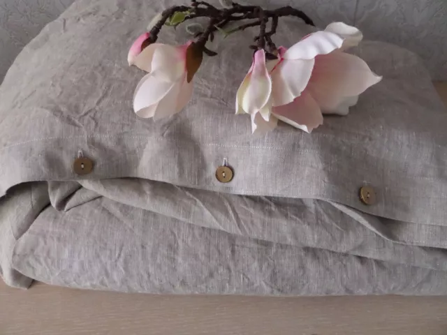 Linen duvet cover Twin Queen King duvet cover linen bedding natural flax gift