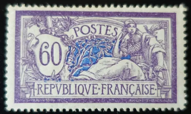 FRANCE timbre type MERSON N°144 NEUF * MH