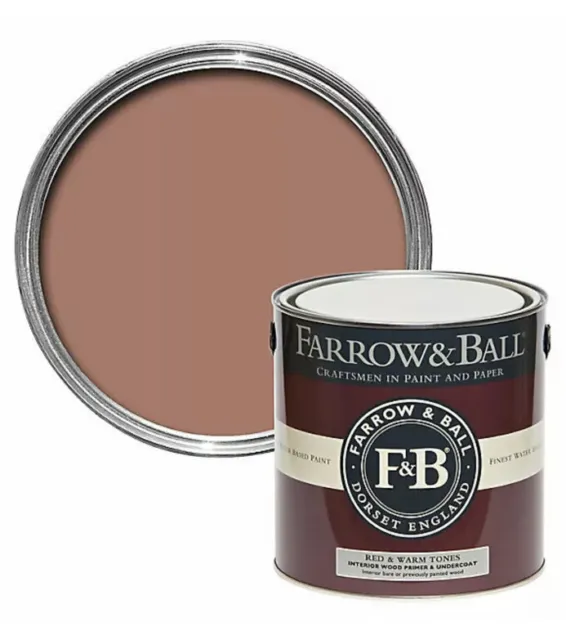 Farrow & Ball - Primer e smalto per legno esterno - Toni rossi e caldi - 2,5 L