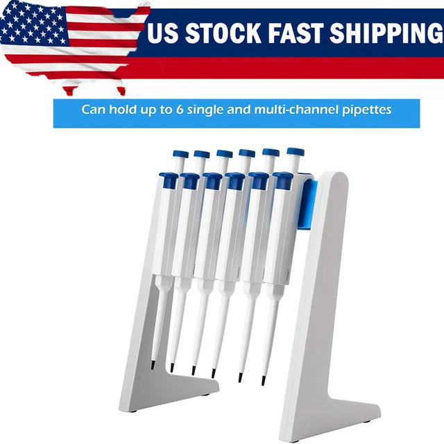 Pipet Rack Iv Stand Pipette Stand CiaoHER Clear 4 Compartment Lab Acrylic Pipette Rack