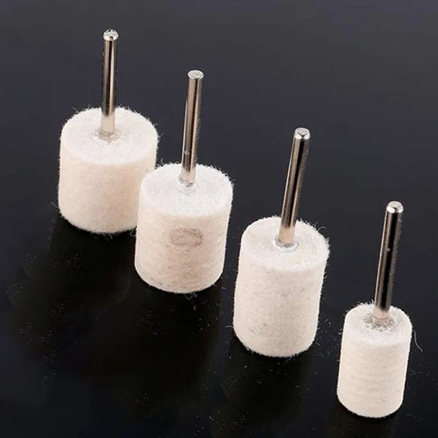 Schleifkopf 1/8" Schaft 4mm-12mm Ausrüstung Wolle Für rotierendes Werkzeug