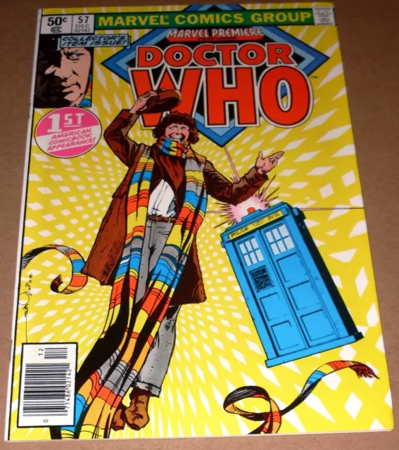 Marvel Premiere #57 Newsstand 1st Doctor Who US appearance 1980 Simonson Gibbons