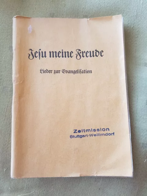 Jesu meine Freude - Lieder zur Evangelisation - Textbuch